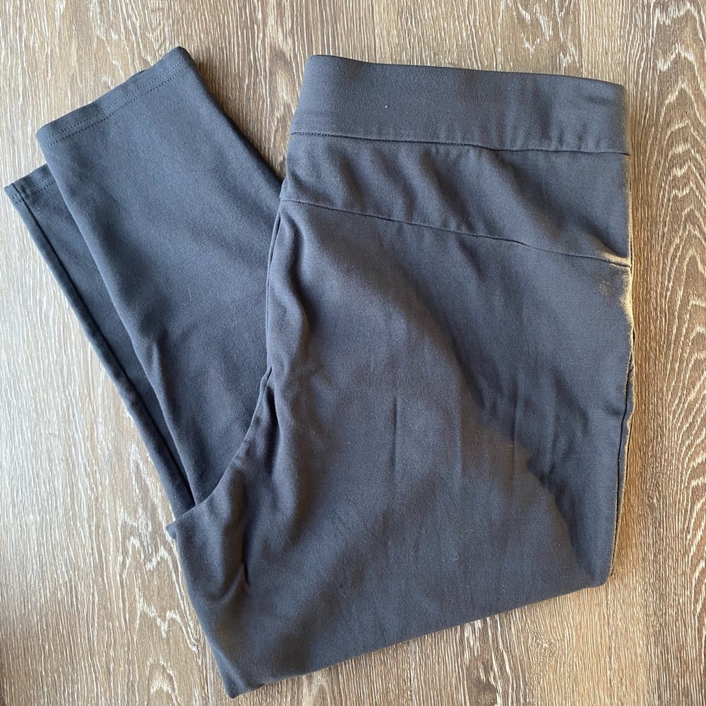 Maurices Plus Size Grey Crop Pants